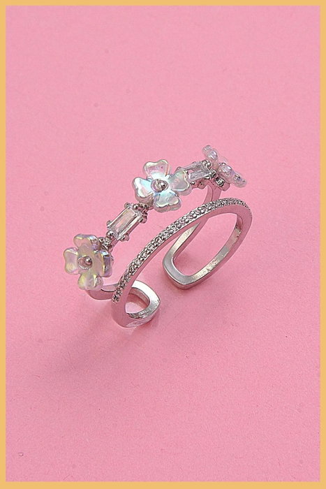 Heliophilia Silver Anillo de Plata con Circonita Heliophilia Silver Anillo de Plata con Circonita